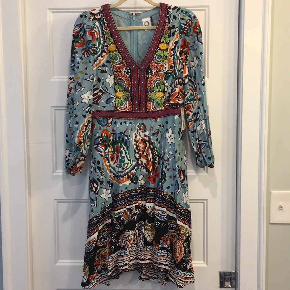 Beautiful beaded Anthropologie dress.
